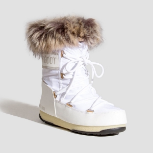 Moon boot sale monaco low white