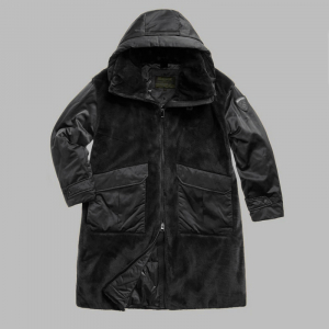 Плащ BLAUER PEAVER ECO FUR BLACK