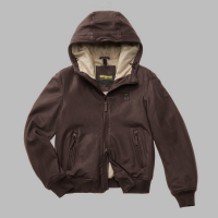 Куртка BLAUER ALDER LEATHER BROWN