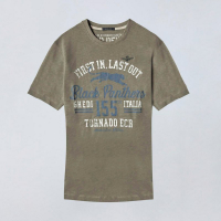 Футболка AERONAUTICA MILITARE M T-SHIRT M.C. TS2413 ARMY GREEN