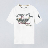 Футболка AERONAUTICA MILITARE M T-SHIRT M.C. TS2406 MILK