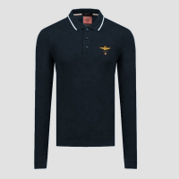 Поло AERONAUTICA MILITARE M POLO M.L. PO1653 NAVY