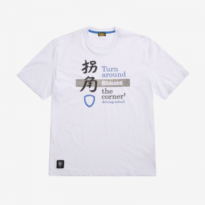 Футболка BLAUER PRINTED T-SHIRT WHITE