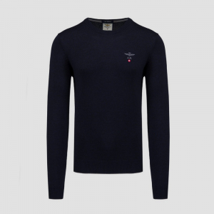 Джемпер AERONAUTICA MILITARE M MAGLIA MA1388 NAVY
