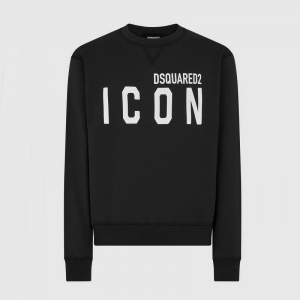 Толстовка DSQUARED2 S79GU0004 BE ICON SWEATSHIRT BLACK