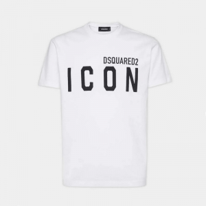 Футболка DSQUARED2 S79GC0003 BE ICON WHITE
