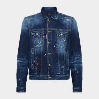 Куртка DSQUARED2 S74AM1563 DAN JEAN MEDIUM EASY WASH