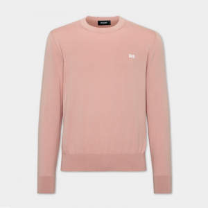 Свитер DSQUARED2 S74HA1486 D2 KNIT PULLOVER POWDER