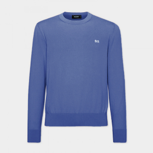 Свитер DSQUARED2 S74HA1486 D2 KNIT PULLOVER BLUE