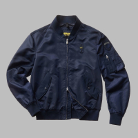 Куртка BLAUER JOHN SATIN BOMBER NAVY 