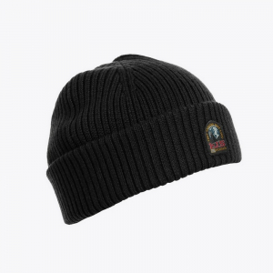 Шапка PARAJUMPERS RIB HAT BLACK