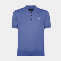 Поло DSQUARED2 S74HA1452 D2 KNIT POLO BLUE