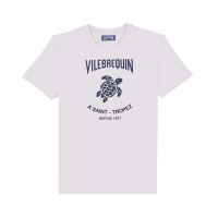 Футболка VILEBREQUIN CONTRASTED LOGO T-SHIRT WHITE