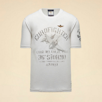 Футболка AERONAUTICA MILITARE M T-SHIRT TS2526 WHITE