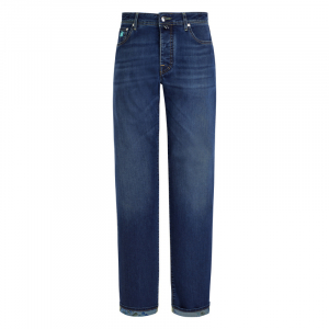 Джинсы VILEBREQUIN PRINTED DENIM STR WASH 1 BLUE DENIM