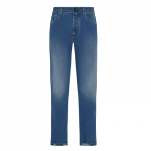 Джинсы VILEBREQUIN PRINTED DENIM STR WASH 2 LIGHT DENIM