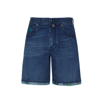 Шорты VILEBREQUIN PRINTED DENIM STR WASH 1 BLUE DENIM
