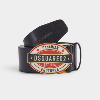 Ремень DSQUARED2 BEM0480 PLAQUE BELT BLACK