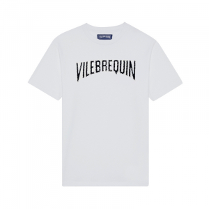 Футболка VILEBREQUIN APPLIQUE LOGO T-SHIRT WHITE