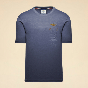 Футболка AERONAUTICA MILITARE M T-SHIRT TS2543 BLUE NAVY 