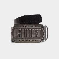 Ремень DSQUARED2 BEM0549 PLAQUE BELT BLACK
