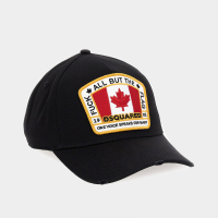 Кепка DSQUARED2 BCM4011 FLAG BASEBALL CAP BLACK