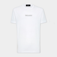 Футболка DSQUARED2 S74GD1415 OUTLINE LOGO WHITE 