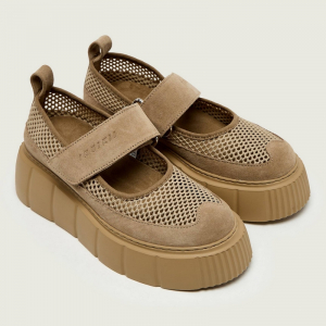 Балетки INUIKII MATILDA M.J. NET BEIGE