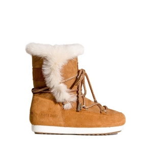 MOON BOOT FAR SIDE HIGH SHERLING WHISKEY