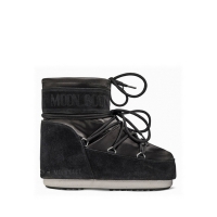 Сапоги MOON BOOT CLASSIC LOW SATIN BLACK