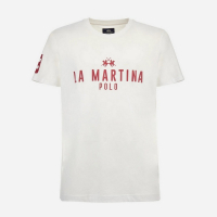 Футболка LA MARTINA MAR322 YSMAEL OPTIC WHITE