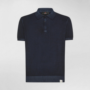 Поло PEUTEREY CORREBOI FRS 01 KNIT POLO BLU GRAPHITE