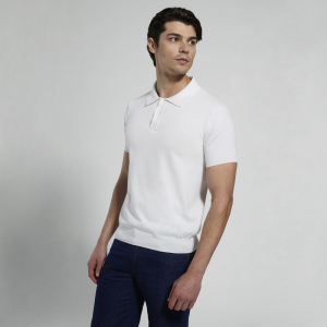 Поло BIKKEMBERGS BMM1542 WHITE																							