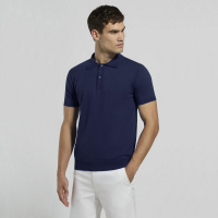 Поло BIKKEMBERGS BMM1542 BLUE IRIS