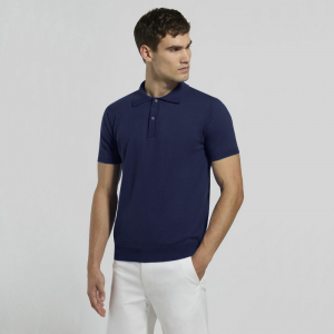 Поло BIKKEMBERGS BMM1542 BLUE IRIS