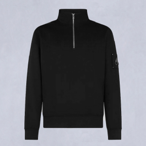Толстовка MOOSE KNUCKLES HARTSFIELD 1/4 ZIP BLACK