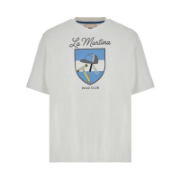 Футболка LA MARTINA MCR327 CEFERINO WHITE