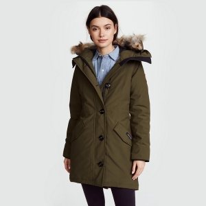 CANADA GOOSE LADIES ROSSCLAIR PARKA 2580L MILITARY