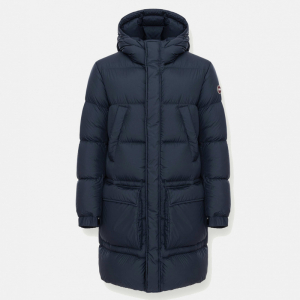 Куртка COLMAR 1263 LONG DOWN HOODED JACKET NAVY