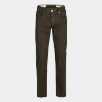 Джинсы TRAMAROSSA MICHELANGELO WOOL GABARDIN COFFEE