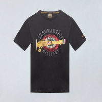 Футболка AERONAUTICA MILITARE M T-SHIRT M.C. TS2414 BLUE NAVY