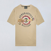 Футболка AERONAUTICA MILITARE M T-SHIRT M.C. TS2414 BEIGE